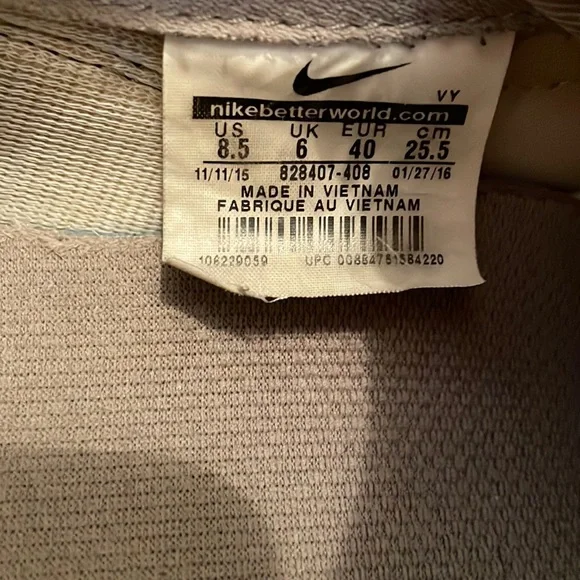 ⭐️SOLD - NIKE Women’s Internationalist Athletic Navy/Orange Running Shoe - Picture 10 of 12